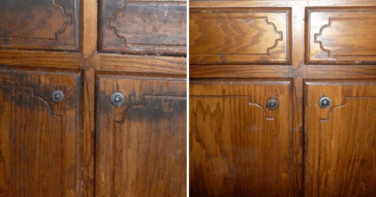 How To Clean Wood Cabinets And Make Them Shine