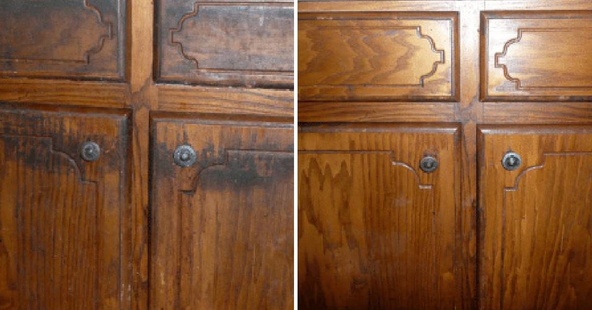 How To Clean Wood Cabinets And Make Them Shine