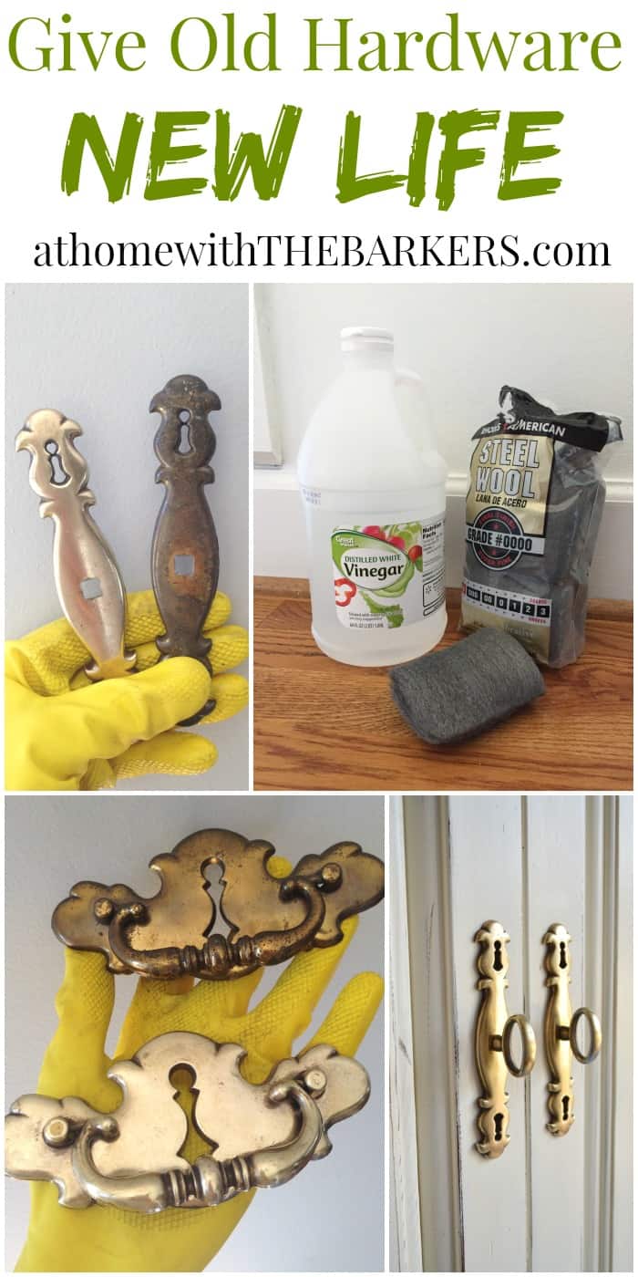 How To Clean Old Cabinet Hardware
