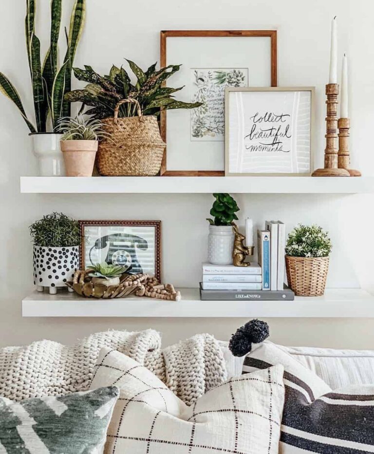 How To Style Shelves