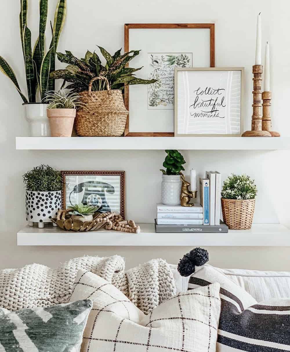 How To Style Shelves