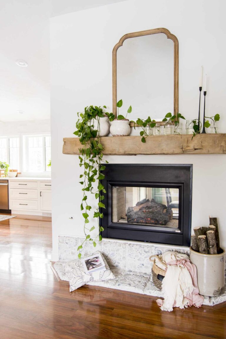How To Decorate A Fireplace Mantel
