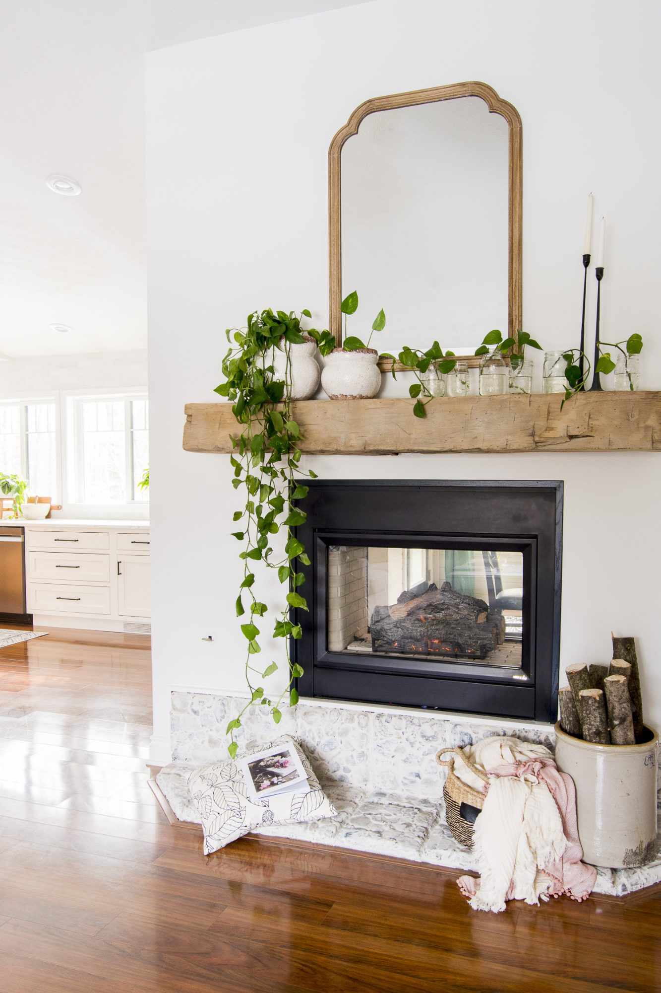 How To Decorate A Fireplace Mantel