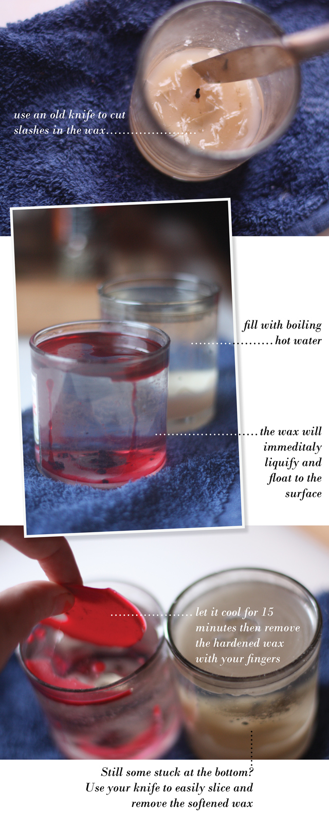 How To Remove Candle Wax